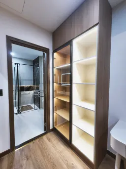Phòng thay đồ - Nhà phố 260m2 Quận 7 - Phong cách Modern 