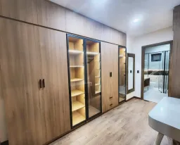Phòng thay đồ - Nhà phố 260m2 Quận 7 - Phong cách Modern 