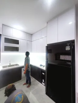 Phòng bếp - Phòng bếp Nhà phố Gò Vấp - Phong cách Modern 
