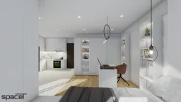 Phòng làm việc - Căn hộ The Origami (Vinhomes Quận 9) - Phong cách Minimalist 