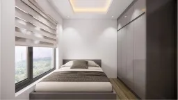 Phòng ngủ - Căn hộ The Origami Vinhomes Q9 - Phong cách Modern 