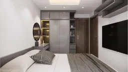 Phòng ngủ - Căn hộ The Origami Vinhomes Q9 - Phong cách Modern 