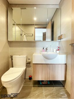 Phòng tắm - Căn hộ Vinhomes Origami Q9 - Phong cách Modern 