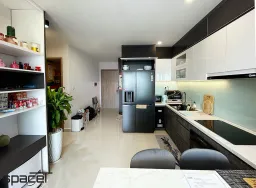 Phòng bếp - Căn hộ Vinhomes Origami Q9 - Phong cách Modern 