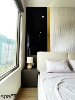 Phòng ngủ - Căn hộ Vinhomes Origami Q9 - Phong cách Modern 