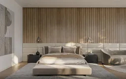 Phòng ngủ - Khách sạn Ngã ba Liên Khương - Phong cách Modern 