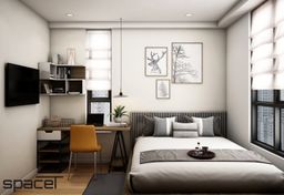 Phòng ngủ - Phòng ngủ Căn hộ Homyland 2 - Phong cách Modern + Scandinavian 
