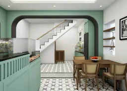 Nhà phố Thủ Đức - Phong cách Indochine
