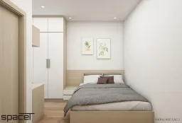Phòng ngủ - Nhà phố Thủ Đức - Phong cách Scandinavian 