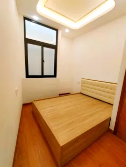 Phòng ngủ - Nhà phố 100m2 tại Bình Dương - Phong cách Modern 