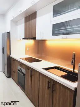 Phòng bếp - Căn hộ Hado Centrosa Quận 10 - Phong cách Modern 