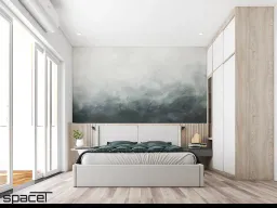 Phòng ngủ - Căn hộ chung cư An Phú Apartment Quận 6 - Phong cách Modern 