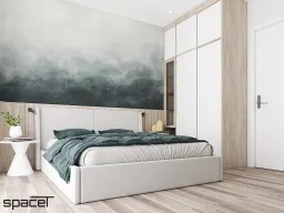 Phòng ngủ - Căn hộ chung cư An Phú Apartment Quận 6 - Phong cách Modern 