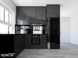 Phòng bếp - Căn hộ An Phú Apartment Quận 6 - Phong cách Modern 