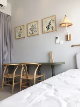 Phòng làm việc - Căn hộ chung cư Hưng Phú Cần Thơ - Phong cách Wabi Sabi 