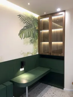 Phòng giải trí - Căn hộ Palm Heights Quận 2 - Phong cách Indochine 