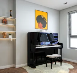 Phòng làm việc - Căn hộ 3PN Vinhomes Grand Park - Phong cách Modern 