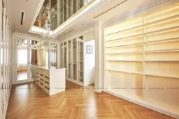 Phòng thay đồ - Biệt thự Sol Villas TP. Thủ Đức - Phong cách Neo Classic 
