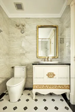 Phòng tắm - Biệt thự Sol Villas TP. Thủ Đức - Phong cách Neo Classic 