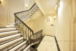 Cầu thang - Biệt thự Sol Villas TP. Thủ Đức - Phong cách Neo Classic 