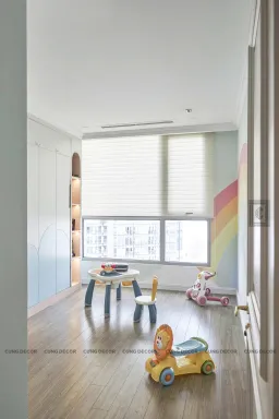 Phòng cho bé - Căn hộ Landmark 81 Vinhomes Central Park - Phong cách Neo Classic 