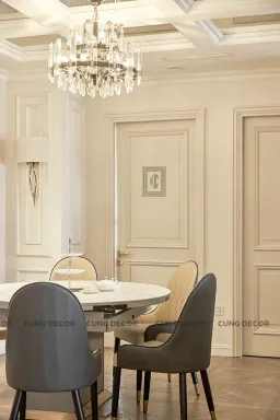 Phòng ăn - Căn hộ Landmark 81 Vinhomes Central Park - Phong cách Neo Classic 