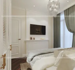 Phòng ngủ - Nhà phố Khu Verosa Park Khang Điền - Phong cách Neo Classic 