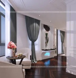 Phòng ngủ - Nhà phố Khu Verosa Park Khang Điền - Phong cách Neo Classic 