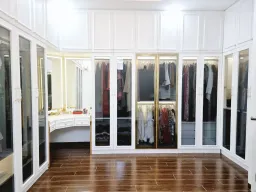 Phòng thay đồ - Nhà phố 150m2 Quận 2 - Phong cách Neo Classic 