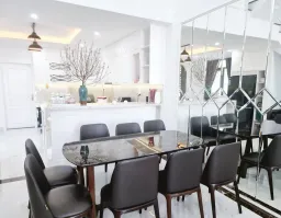 Phòng ăn - Nhà phố 150m2 Quận 2 - Phong cách Neo Classic 