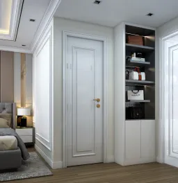 Phòng ngủ - Nhà phố 85m2 Quận 2 - Phong cách Neo Classic 