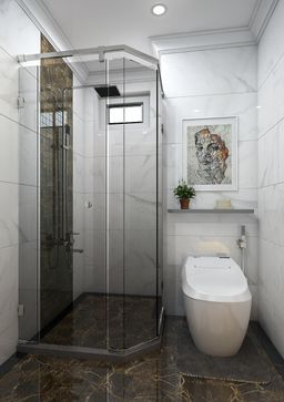 Phòng tắm - Nhà phố 85m2 Quận 2 - Phong cách Neo Classic 