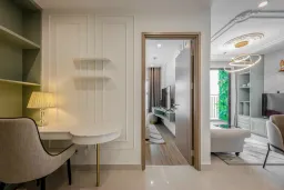 Phòng làm việc - Căn hộ Palm Heights (Palm City) - Phong cách Bán cổ điển + Hiện đại 