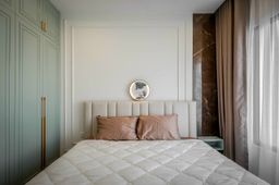 Phòng ngủ - Căn hộ Palm Heights (Palm City) - Phong cách Bán cổ điển + Hiện đại 