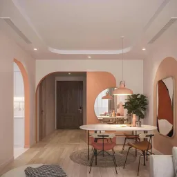 Phòng ăn - Căn hộ Masteri Thảo Điền - Phong cách Color Block 