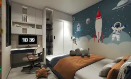 Phòng cho bé - Căn hộ chung cư Grand View C - Phong cách Modern 