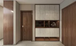 Lối vào - Căn hộ chung cư Grand View C - Phong cách Modern 