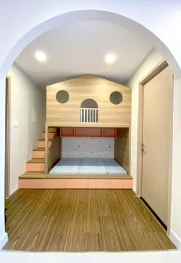 Phòng cho bé - Căn hộ Safira Khang Điền - Phong cách Scandinavian + Modern 
