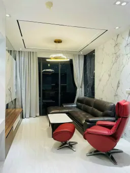 Phòng khách - Căn hộ Masteri Thảo Điền - Phong cách Modern 