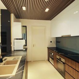 Phòng bếp - Căn hộ Masteri Thảo Điền - Phong cách Modern 