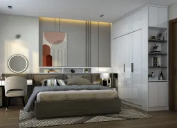 Phòng ngủ - Nhà phố 3PN Quận 7 - Phong cách Modern 