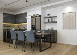 Phòng ăn - Nhà phố 3PN Quận 7 - Phong cách Modern 