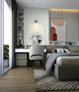 Phòng ngủ - Nhà phố 3PN Quận 7 - Phong cách Modern 