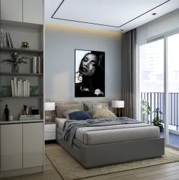 Phòng ngủ - Nhà phố 3PN Quận 7 - Phong cách Modern 