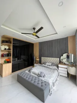 Phòng ngủ - Nhà phố 350m2 Quận 7 - Phong cách Modern 