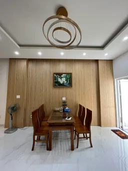 Phòng ăn - Nhà phố 350m2 Quận 7 - Phong cách Modern 
