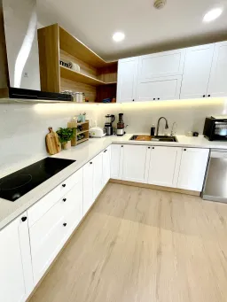 Phòng bếp - Nhà phố Đồng Nai - Phong cách Scandinavian + Modern 
