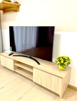 Phòng khách - Nhà phố Đồng Nai - Phong cách Scandinavian + Modern 