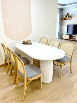 Phòng ăn - Nhà phố Đồng Nai - Phong cách Scandinavian + Modern 