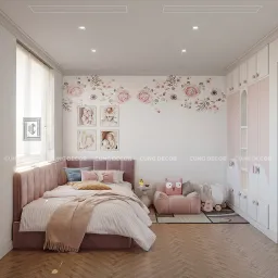 Phòng cho bé - Nhà phố Hà Đô Quận 10 - Phong cách Bán cổ điển 